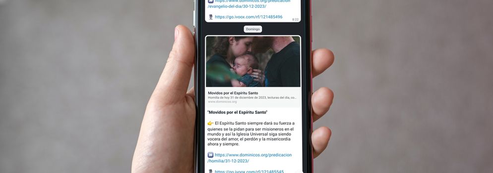 Predicación diaria en WhatsApp