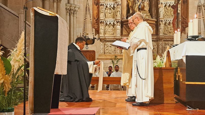 fray Lázaro Yoerlis primera profesion 1