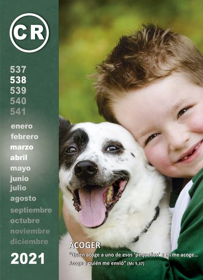 Revista CR: ACOGER.  “Quien acoge a uno de esos ‘pequeños’ a mí me acoge… Acoge a quién me envió” (Mc 9,37)