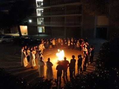 Celebración de la Pascua 2012 en el Colegio Mayor 